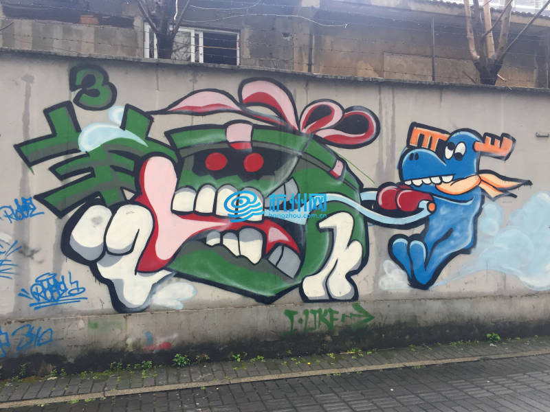 杭州街头的涂鸦艺术(16)