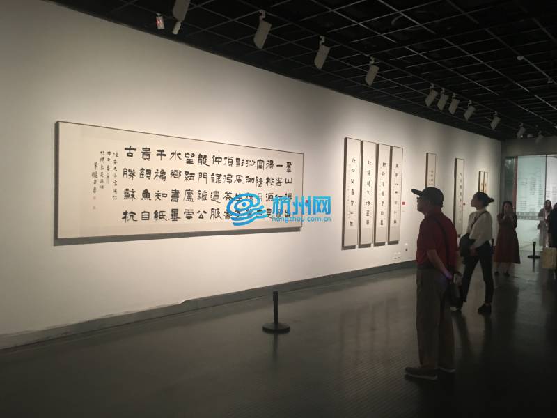 富阳书法家羊晓君书法作品展(18)