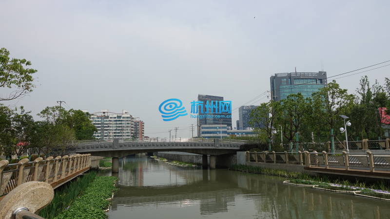 上海静安区河道风景(02)
