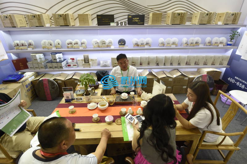 1500家企业近万种茶汇聚 第二届中国国际茶叶博览会开幕(01)