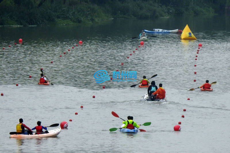 2018中国皮划艇巡回赛运河沿线城市杭州段水上运动嘉年华启动(12)