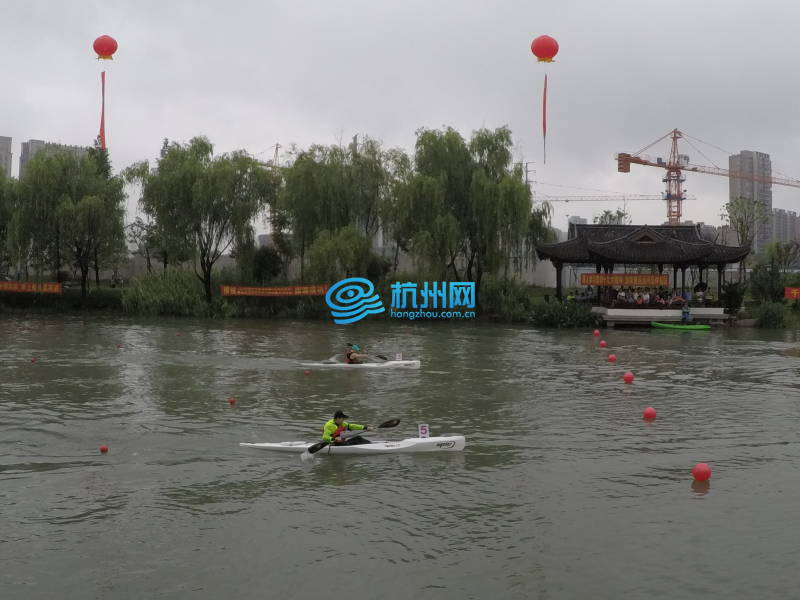 2018中国皮划艇巡回赛运河沿线城市杭州段水上运动嘉年华启动(05)