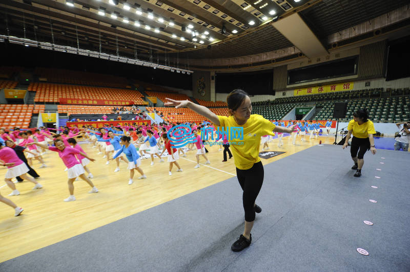 全民健身动起来 杭州市体育馆公益培训启动(10)