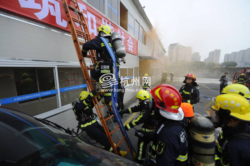 江干区消防比武(03)