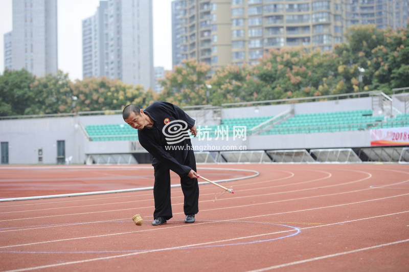 杭州市首届非物质文化遗产传统体育大会开幕(14)