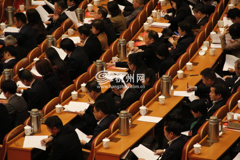 杭州市第十三届人民代表大会第四次会议闭幕式(02)