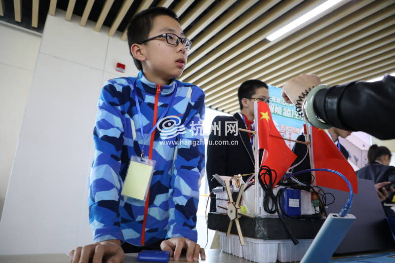 创意让生活更智能 杭州青少年创客大赛开赛(11)