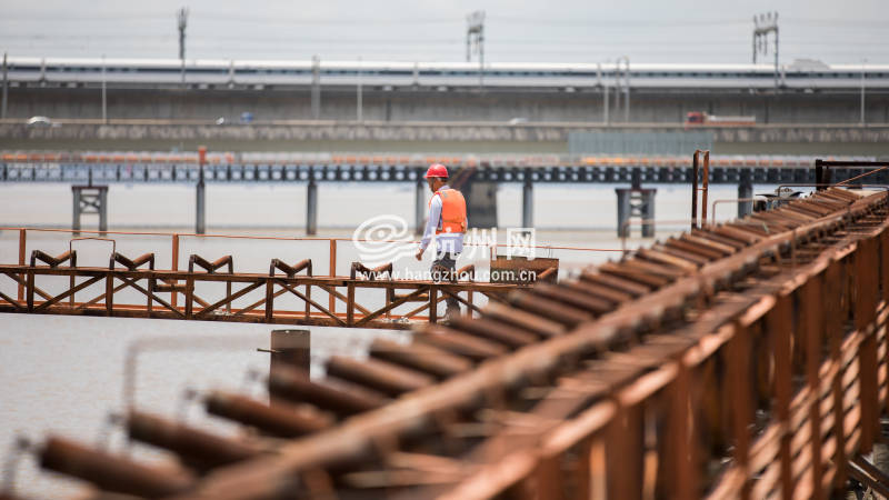 钱塘江流域杭州城区最后一个货运码头拆除(09)