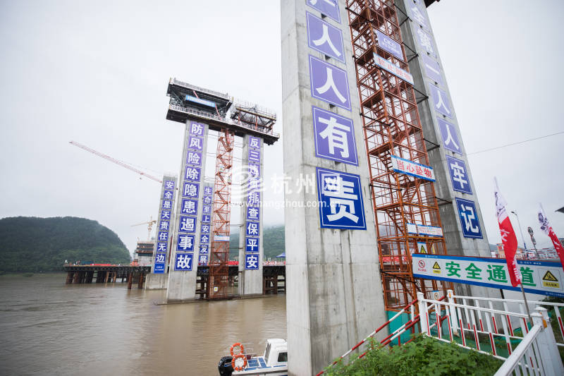 杭州建金高速兰江特大桥上演了一场特殊的演练(12)