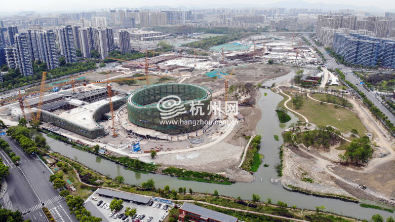 杭州主城区唯一的新建亚运场馆初具雏形 预计明年3月交付(06)