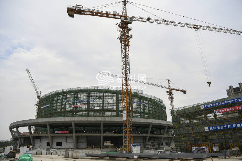 杭州主城区唯一的新建亚运场馆初具雏形 预计明年3月交付(02)