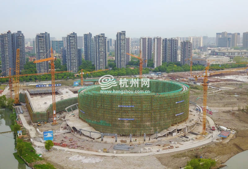 杭州主城区唯一的新建亚运场馆初具雏形 预计明年3月交付(05)