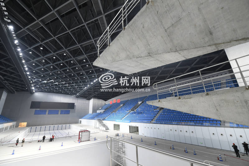 奥体中心竣工在即 杭网记者探秘杭州亚运三馆(05)