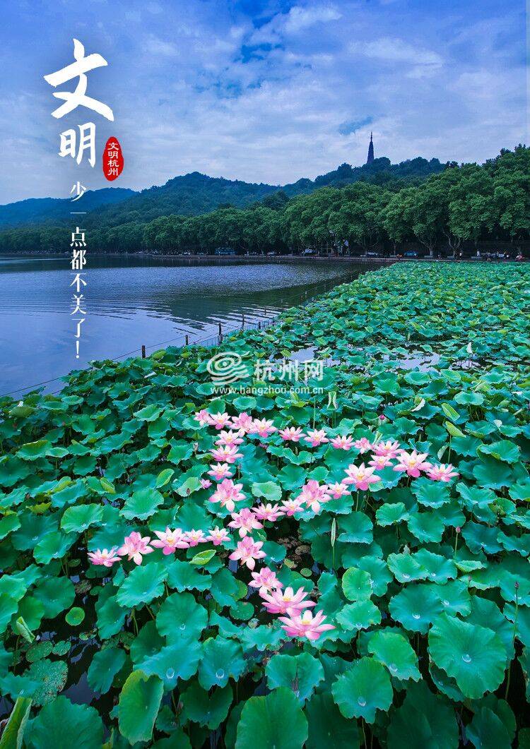 杭州市全国文明城市创建主题平面公益广告海报(02)
