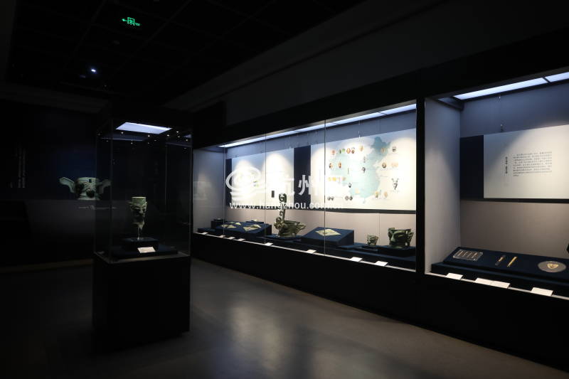 三星堆、金沙“网红”文物现身杭州展览(15)