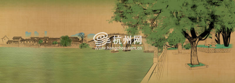 杭州地标手绘之拱宸桥