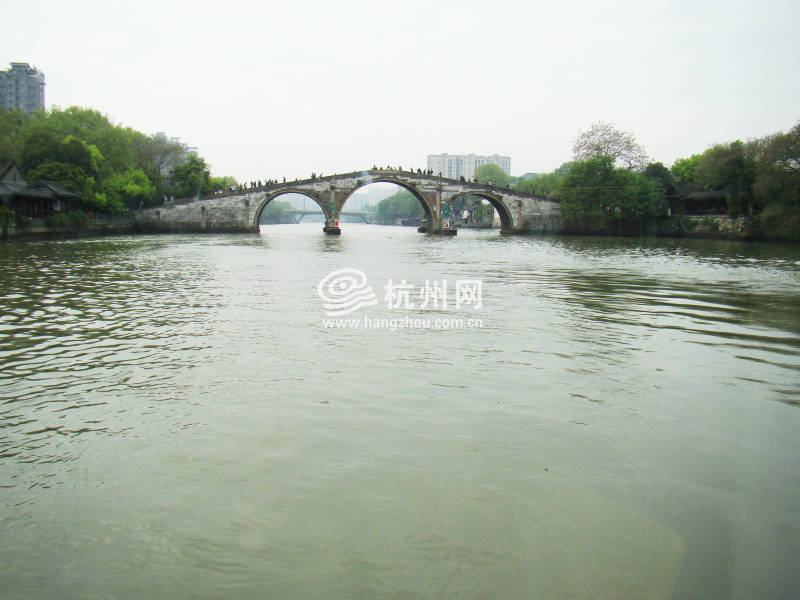 拱宸桥水上摄影角度（美术资料）